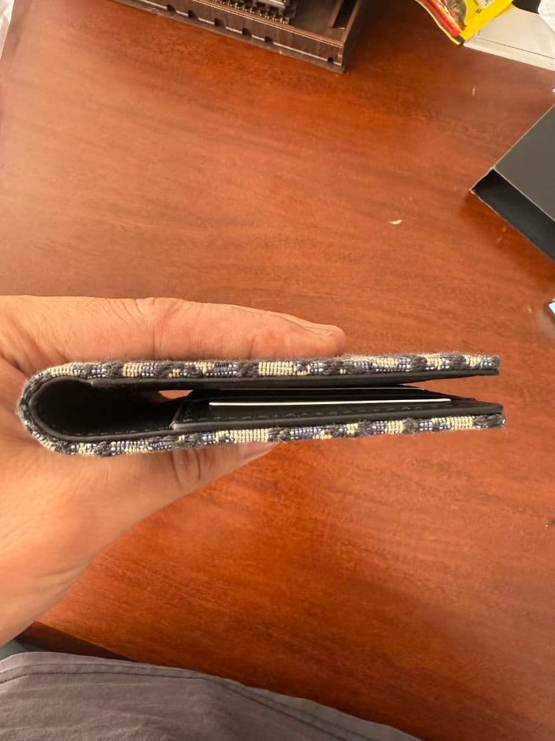 新品同様 Dior パスポートケース キャンバス