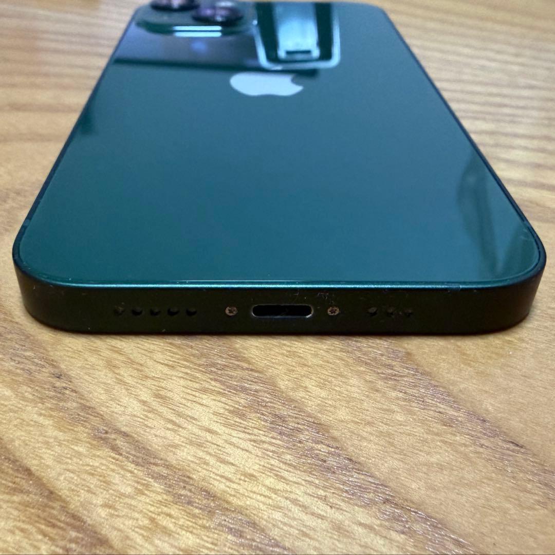 r*o様 iPhone13グリーン 最大容量91% 128GB