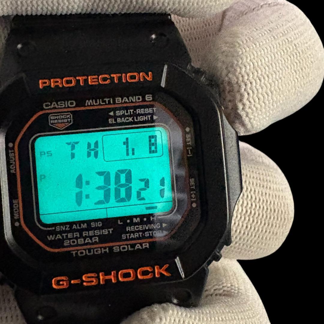 【2次電池交換済・美品】G-SHOCK　GW-M5610R　電波ソーラー　腕時計