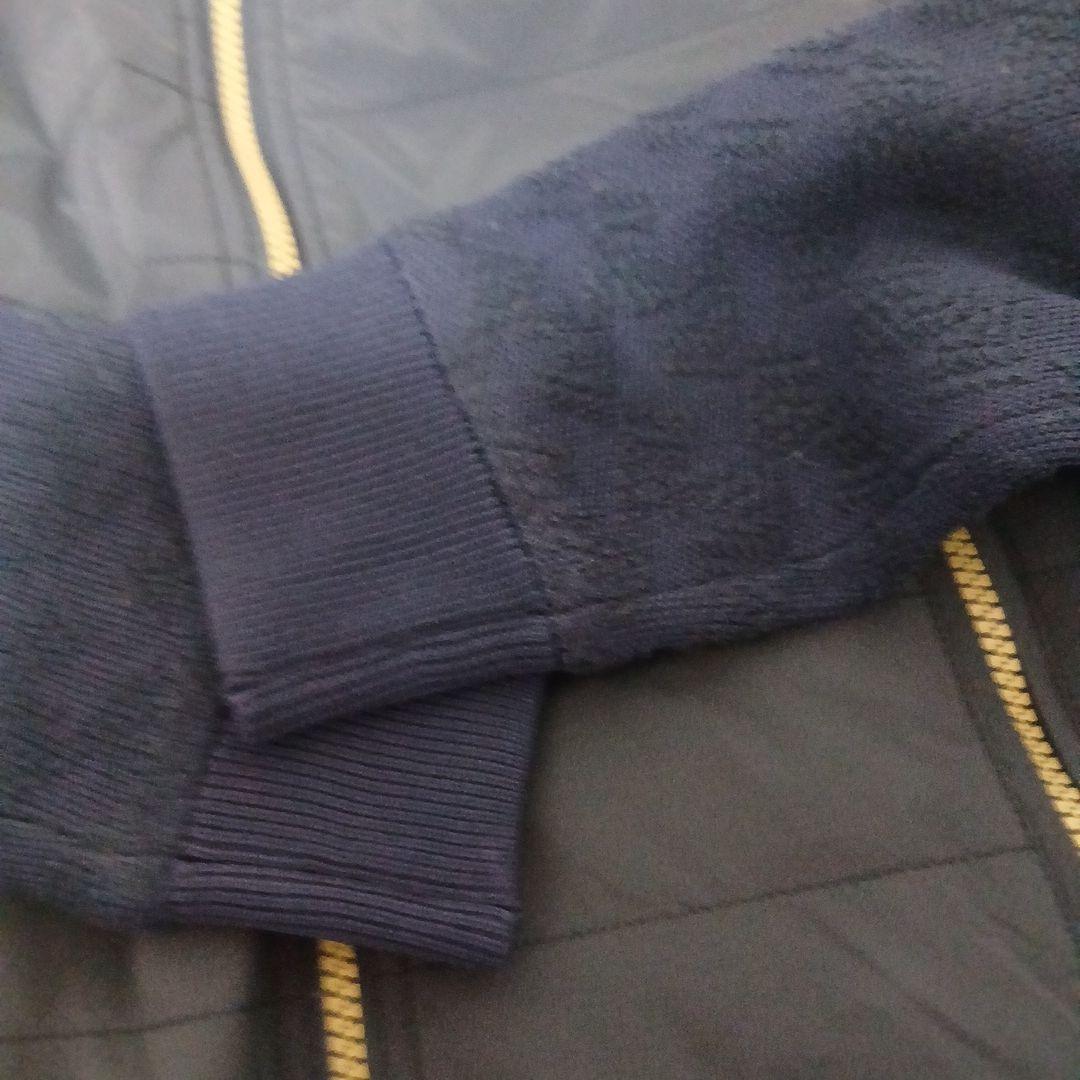 レザレクション レディース GMニットコンビネーションパデットブルゾン紺