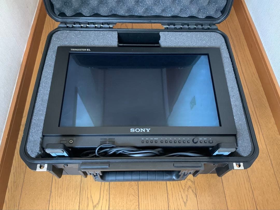 SONY ソニー 業務用ビデオモニター PVM-A170 SKBケース付き