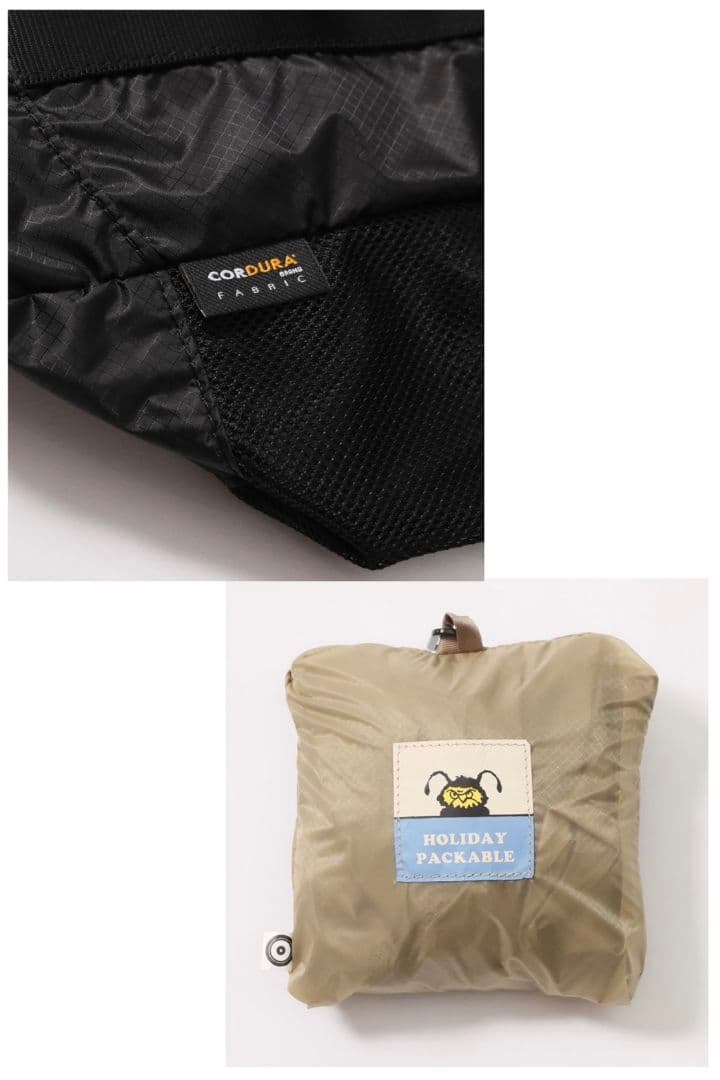 HOLIDAY／HOLIDAY PACKABLE STRAP TOTE BAG