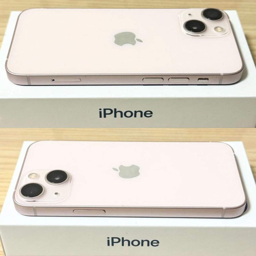 iPhone13mini 128GB ピンク バッテリー新品 SIMフリー