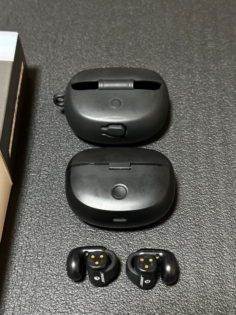 美品 保護ケース付 Bose Ultra Open Earbuds ブラック