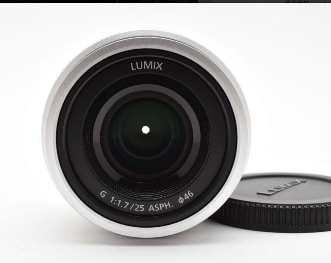 美品★LUMIX G 25mm F1.7 ASPH ★保護フィルター付