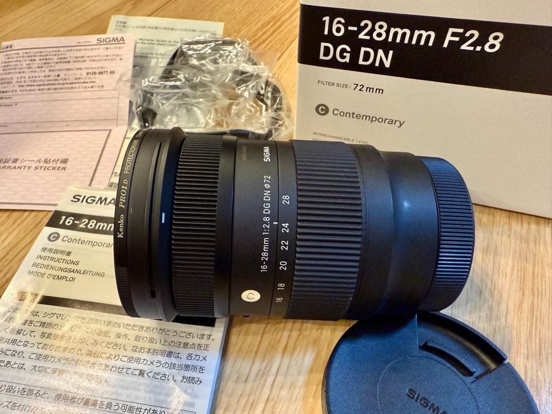 SIGMA 16-28mm F2.8 DG DN ズームレンズ Lマウント
