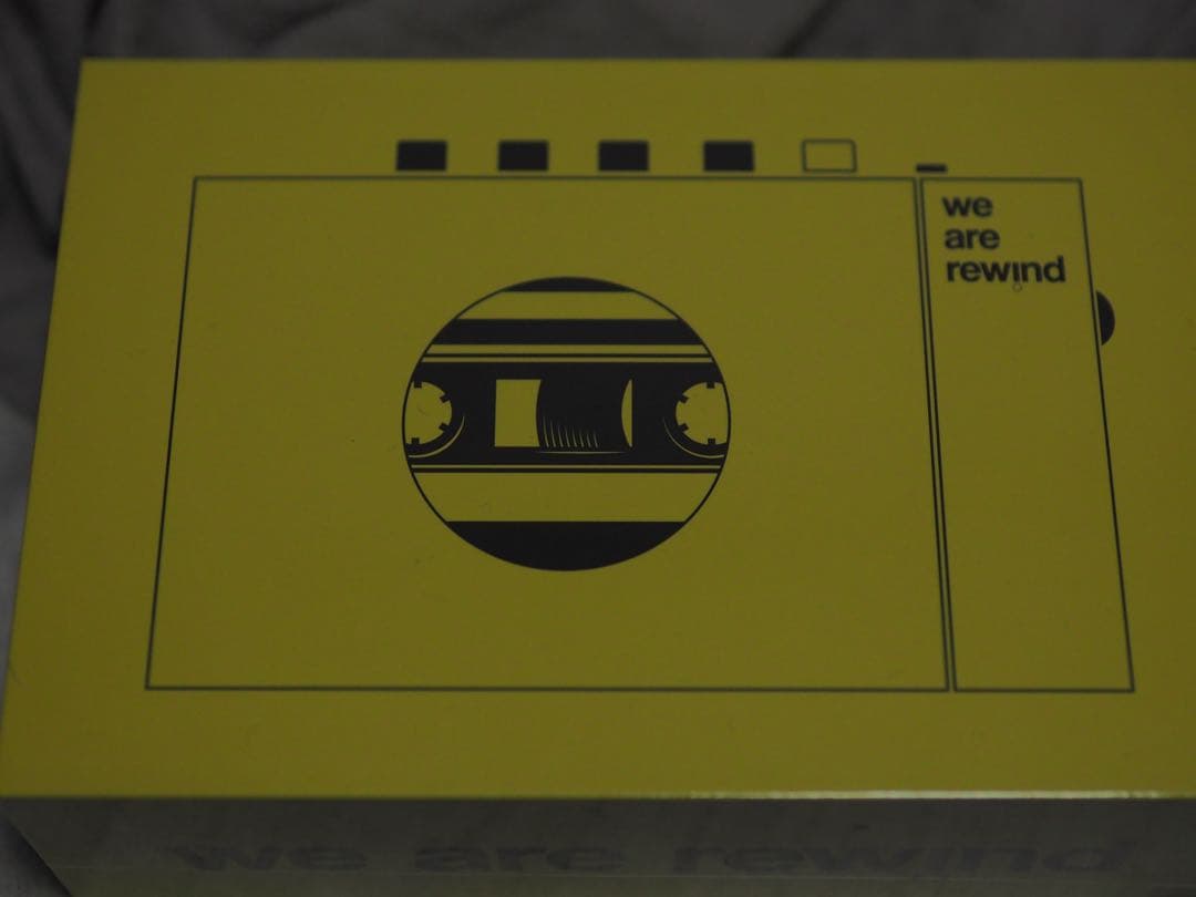 【新品未開封品】we are rewind カセットプレーヤー　ブルー