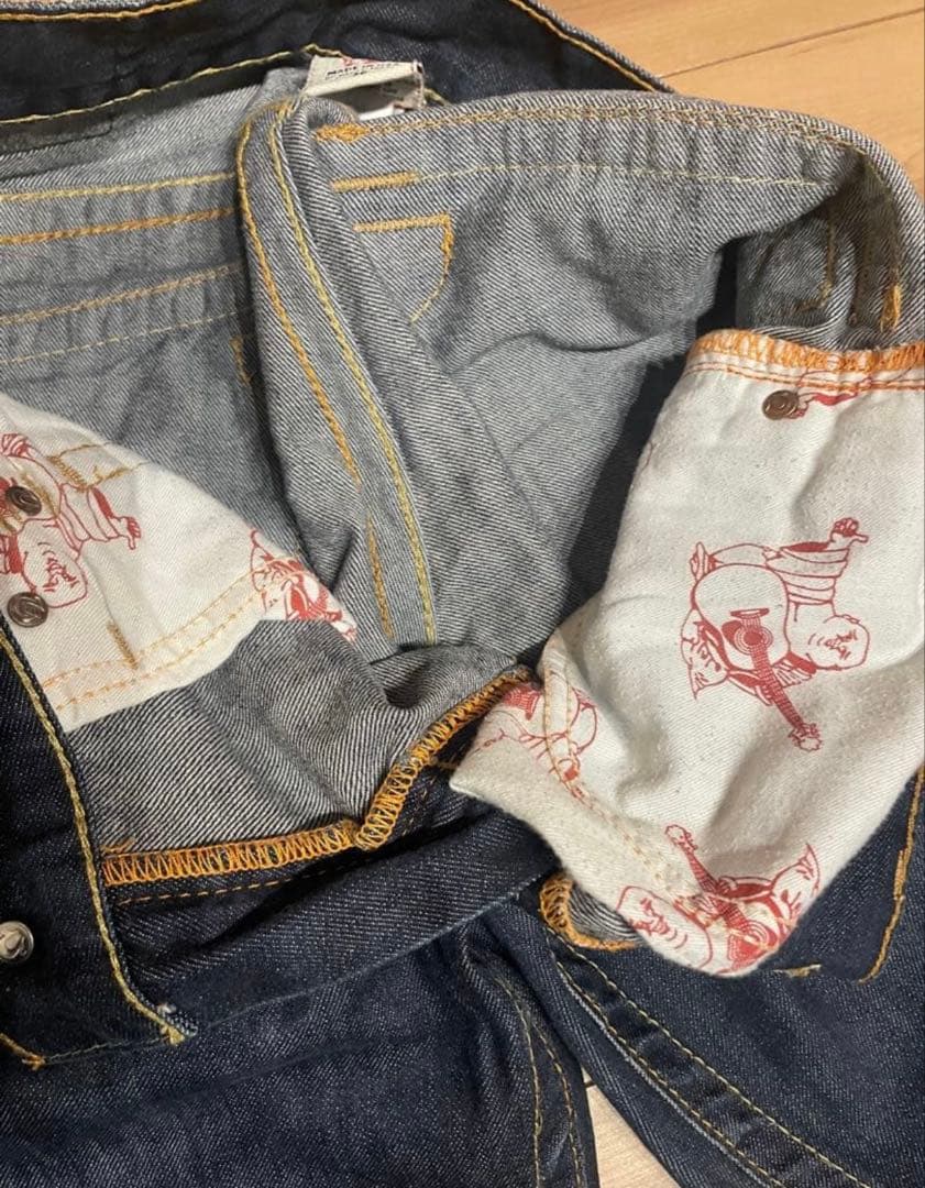 正規品True Religion ストレートデニム スケーター swag