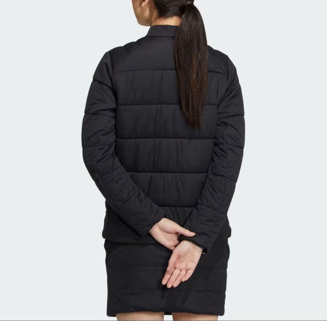 M 黒早い者勝ち‼️ 新品　即日発送アディダスゴルフ女性中綿セットアップ