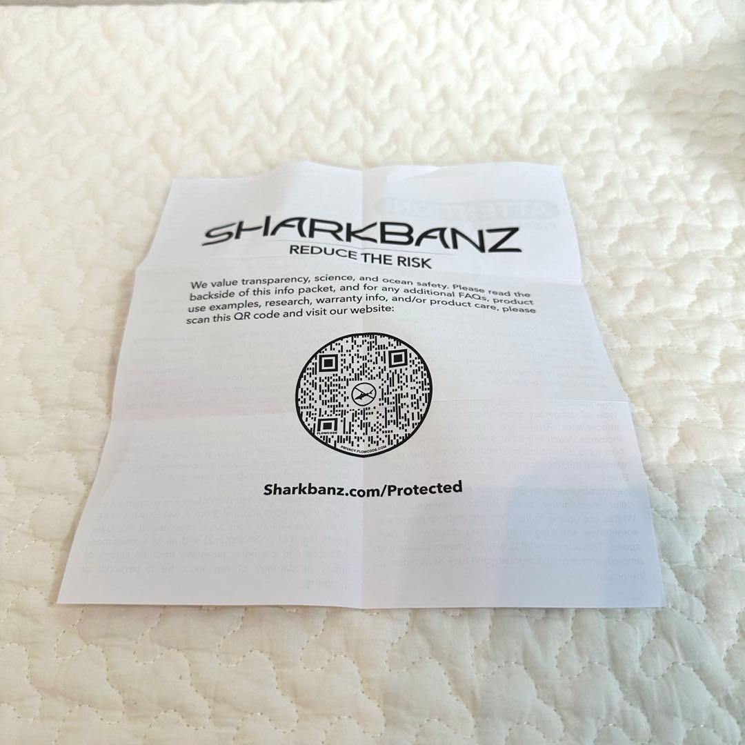 【美品】SHARKBANZ 2 ホワイト　サメ避け　説明書ステッカー付
