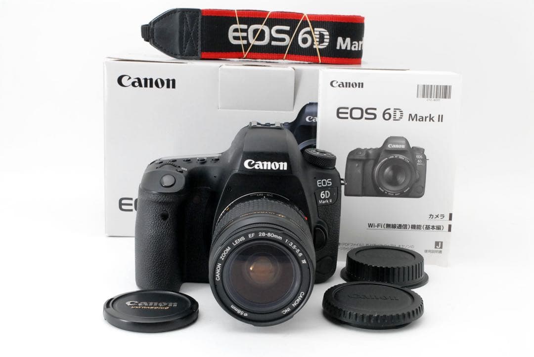 デジタル一眼レフカメラ　Canon EOS 6D Mark II標準レンズセット