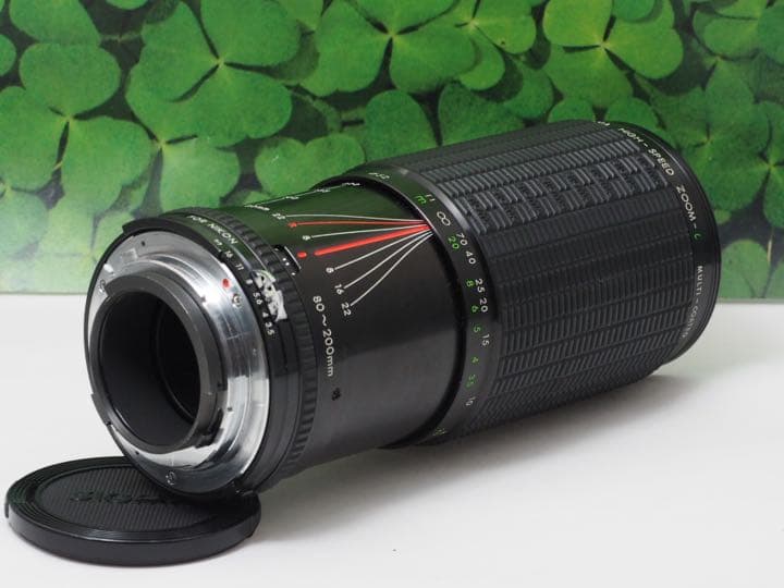 【美品】シグマZOOM LENS 80-200mm ⭐️オールドな望遠レンズ⭐️