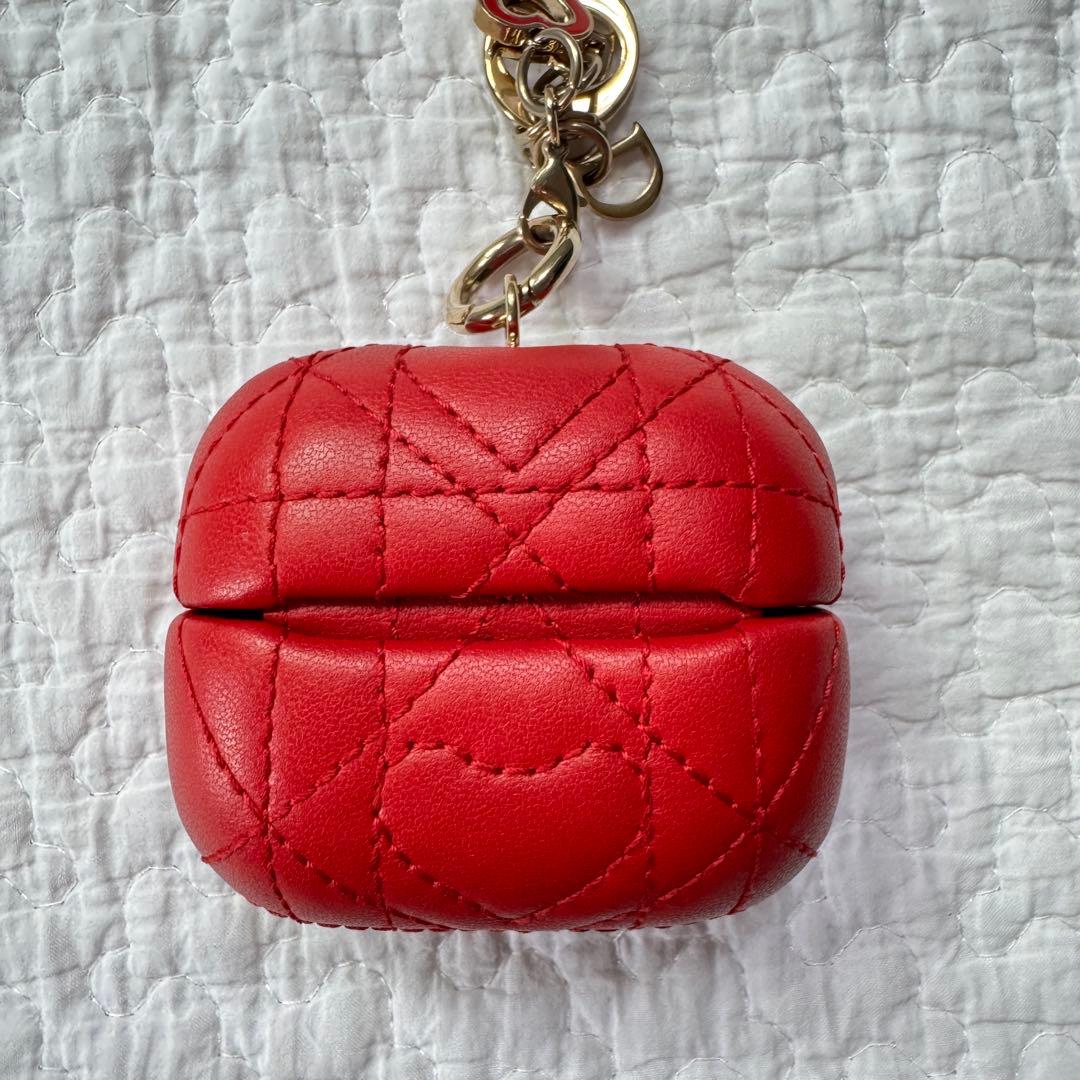 美品 ChristianDior レディディオール AirPods Proケース