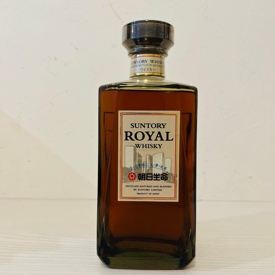 ローヤルスリムボトル　朝日生命　非売品ボトル　サントリー　ウイスキー　山崎