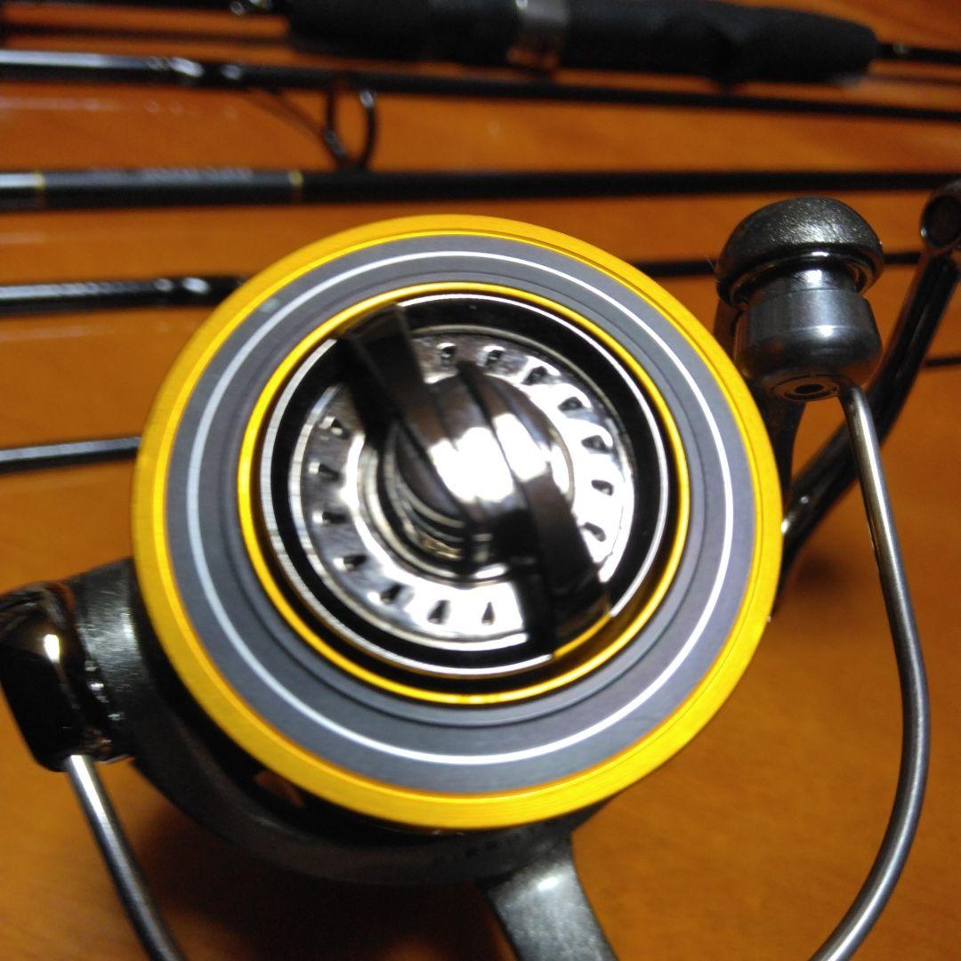 アジングロッド 　スピニングリールセット　レブロス　ロッド665UL