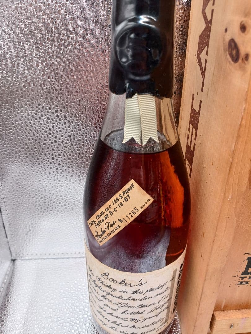 希少BOOKER'S ブッカーズ B-C-19-87 バーボン ウイスキー