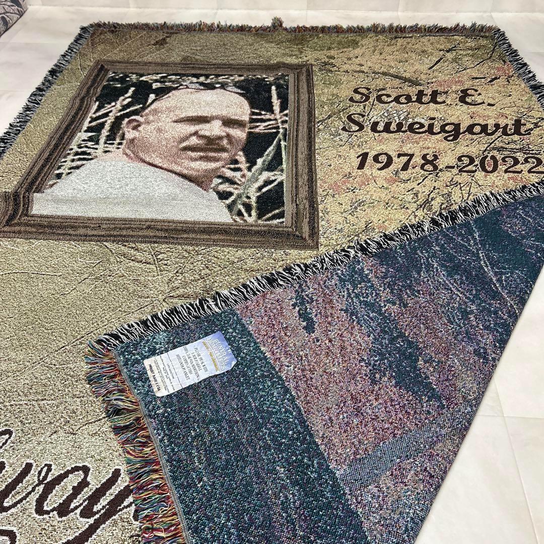 人物　マルチカバー　ソファーカバー　ヴィンテージラグ　185x133