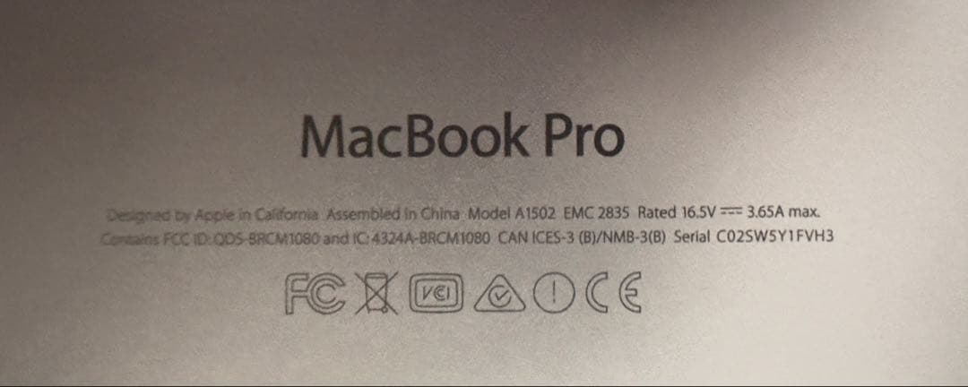 【ジャンク2台】MacBookpro1台MacBook Air１台OSなし