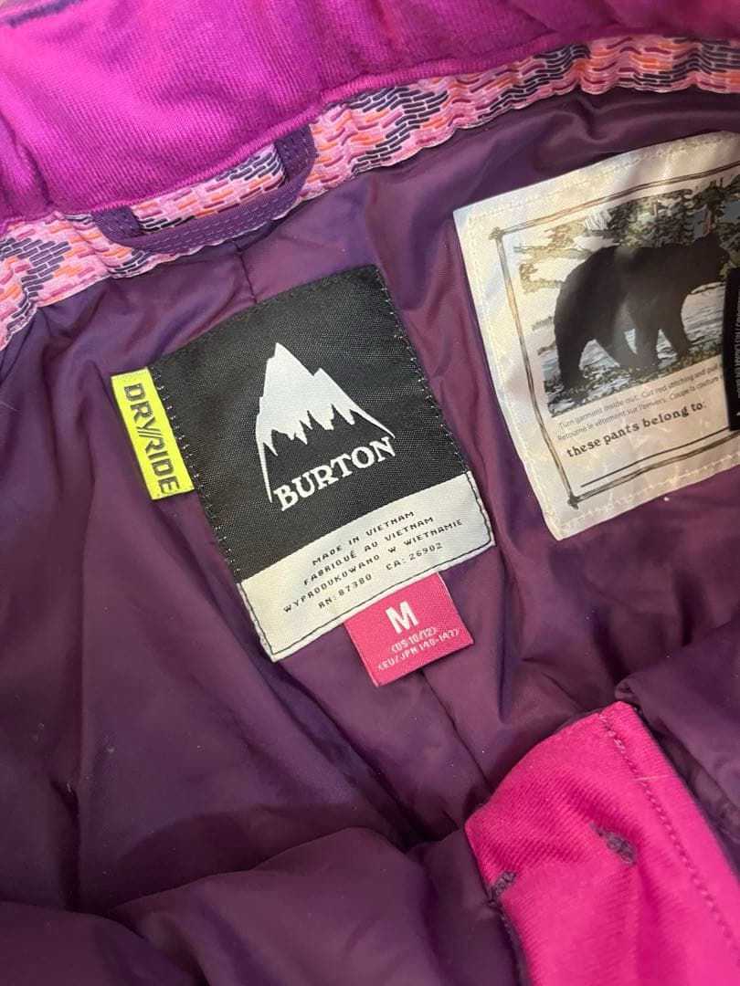 ◾️Burton バートン KIDSキッズ スノーボードウエア 上下セット