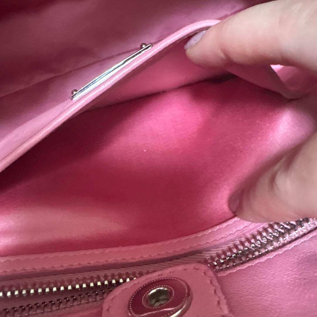 早い者勝ち MIUMIU マテラッセ　ナッパクリスタル　ピンク　2way