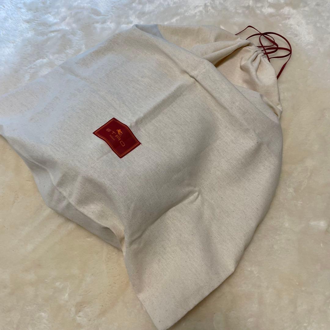 ETRO エトロ ペガソ ペガサス ペイズリー 巾着 ショルダーバッグ