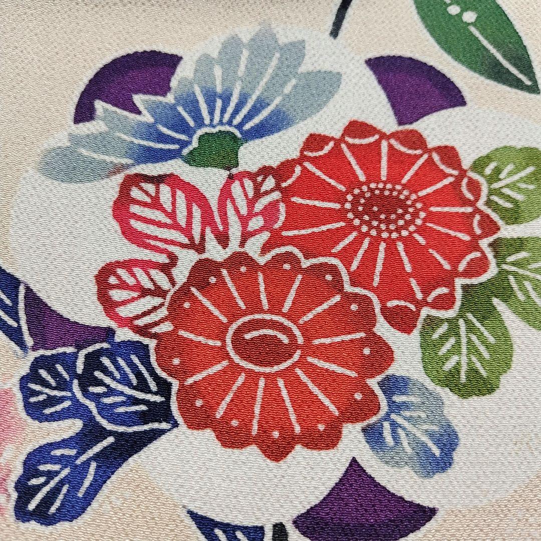 振袖フルセット(7点)・成人式・高級縮緬地・暈し染め・型染め・胴裏正絹・逸品