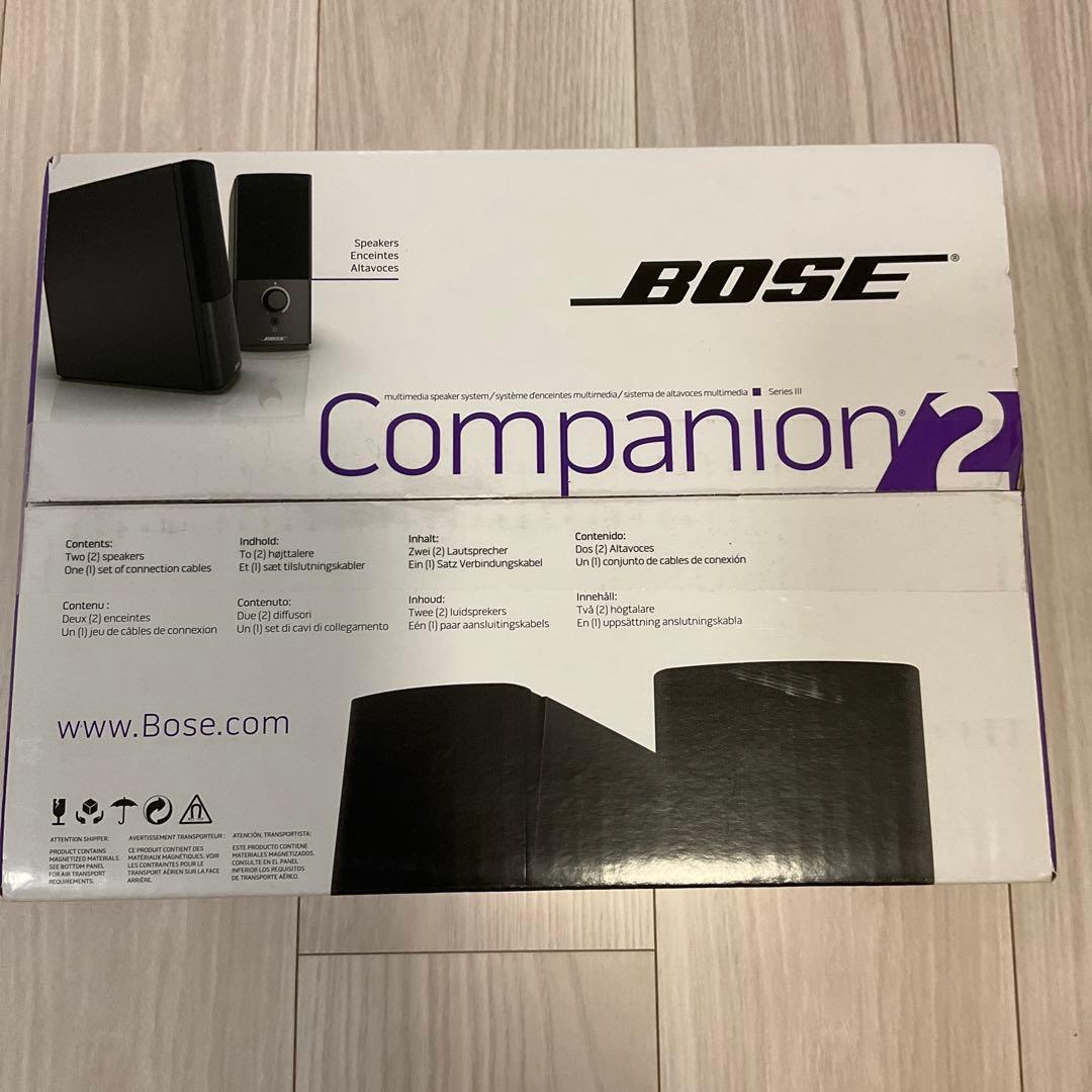 【新品・未開封】Bose Companion 2 Series III ブラック