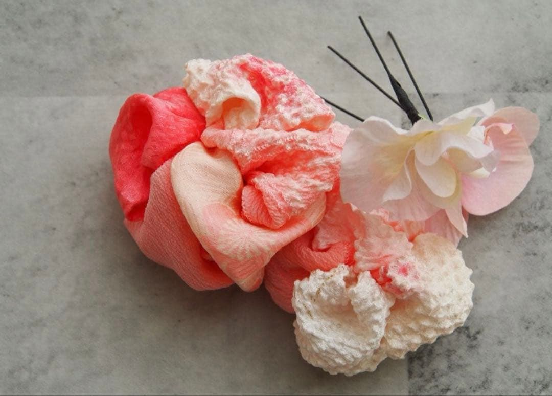 ゆりは　ヘアアクセサリー　ヘッドドレス　髪飾り　七五三　2504・2505