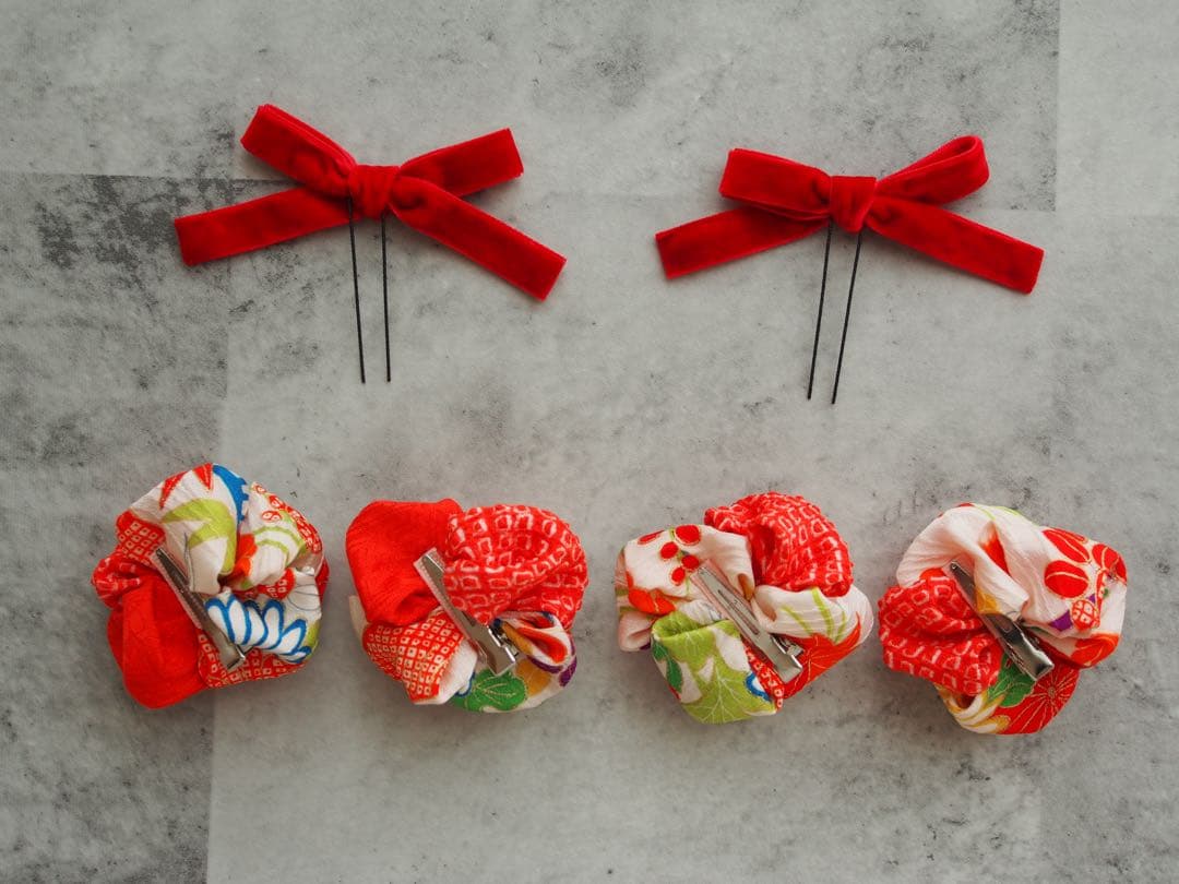 ゆりは　ヘアアクセサリー　ヘッドドレス　髪飾り　七五三　2504・2505