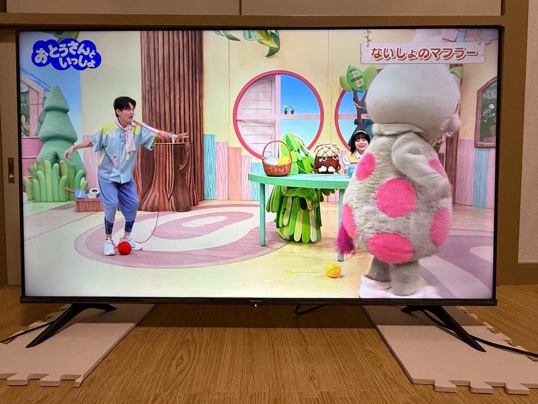 ハイセンス　50A6H 50型2023年製⭕️上地、BS/CS動画可4K液晶テレビ