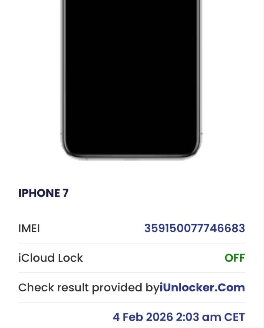 【整備品】iPhone7 128GB ジェットブラック SIMフリー