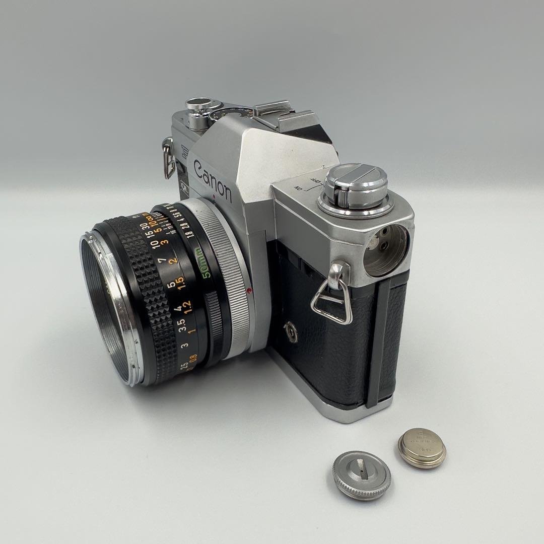 キャノン Canon FTb QL FD 50mm f1.8 動作確認済