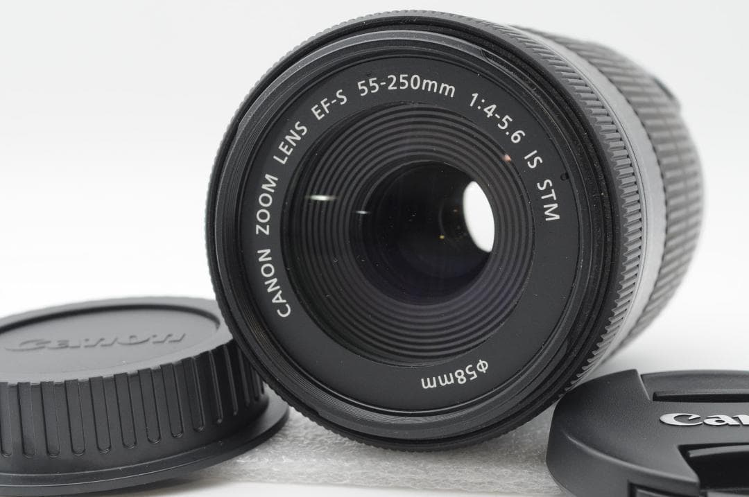 ◆新品級⑧◆ Canon EF-S 55-250mm f4-5.6 IS STM