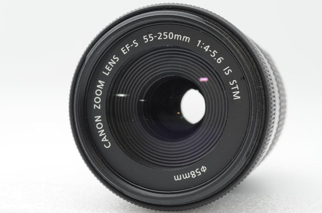 ◆新品級⑧◆ Canon EF-S 55-250mm f4-5.6 IS STM