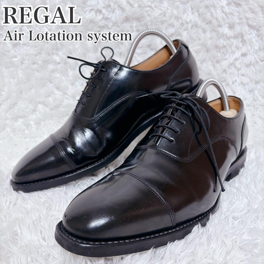 美品　REGALリーガル ビジネスシューズ ストレートチップ 革靴 41EL