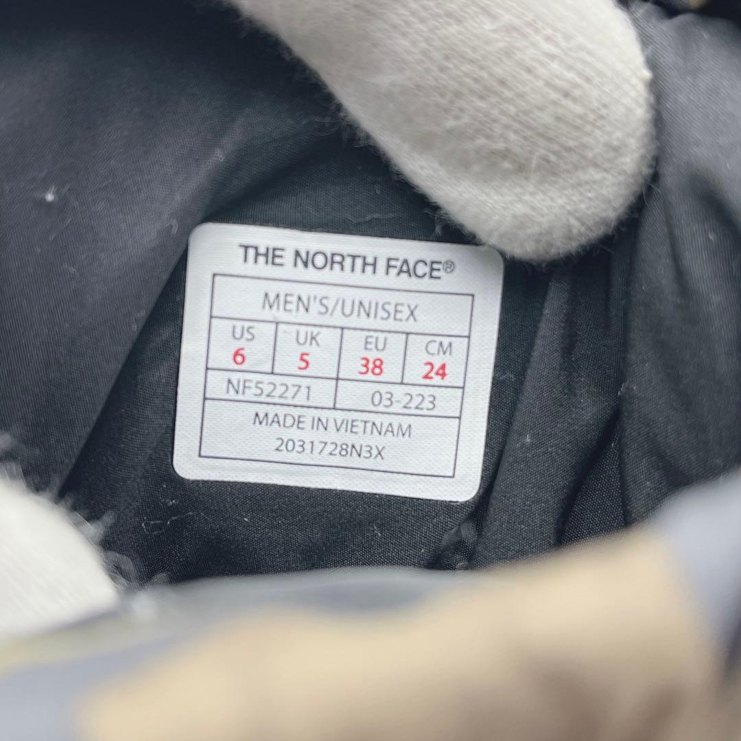 ノースフェイス ヌプシ ブーティ ウォータープルーフ ロゴ ショート【24cm】