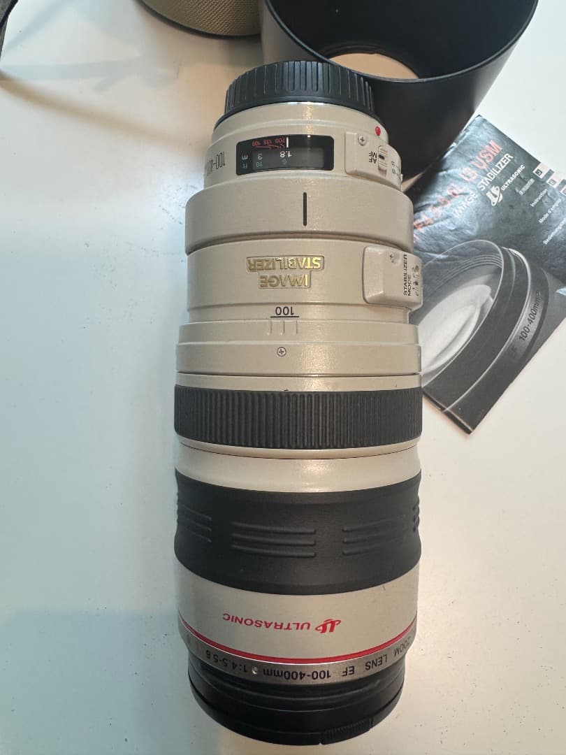 レンズ(単焦点) Canon EF 100-400mm 1:4.5-5.6 ULTRASONIC