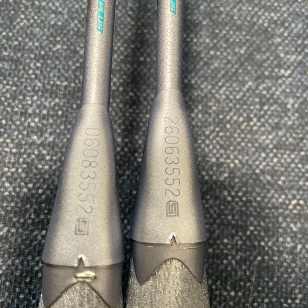 3AX88D-PRO バドミントンラケット 2本セットジャンク品