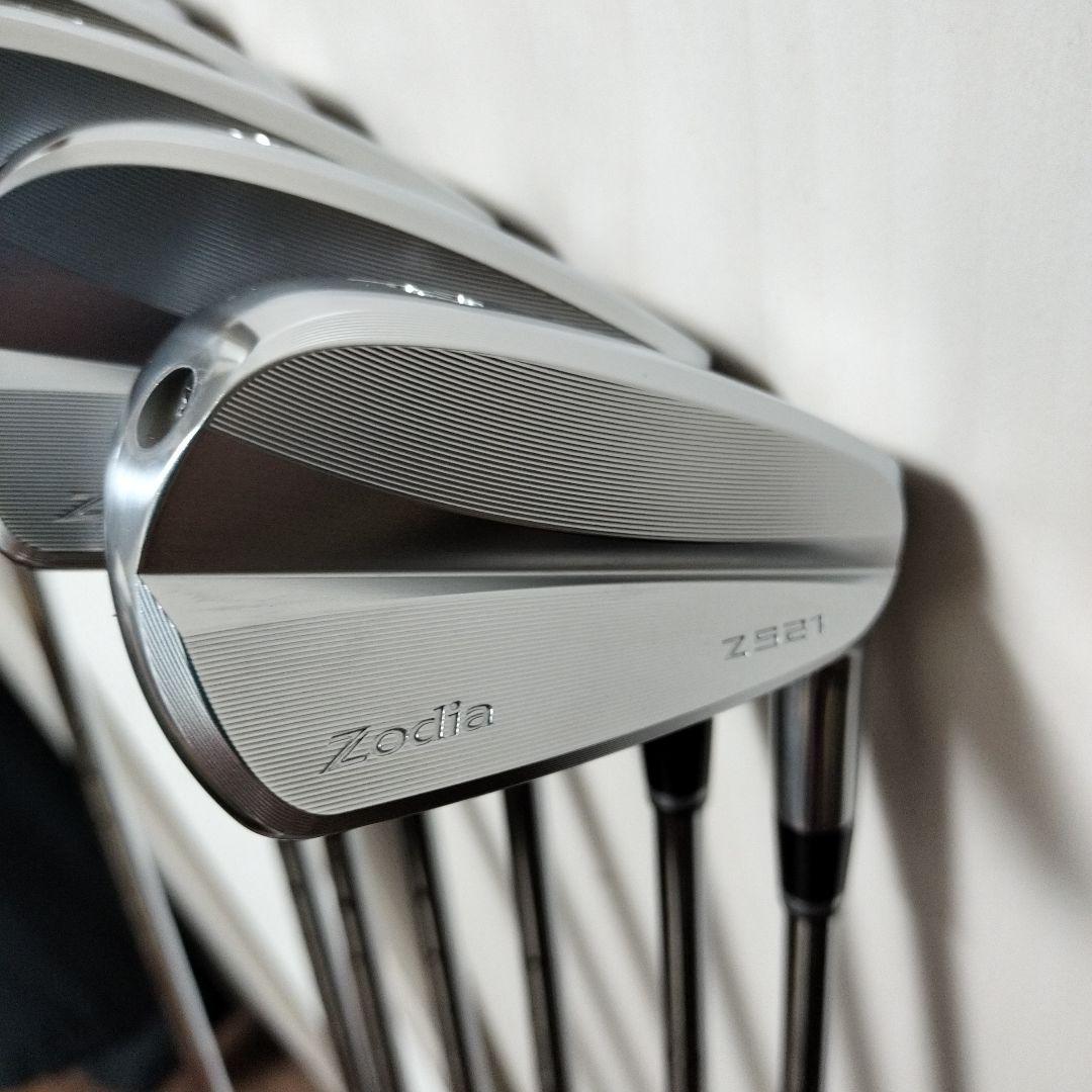 Zodia Z621+Z521 中空アイアン　7本セット