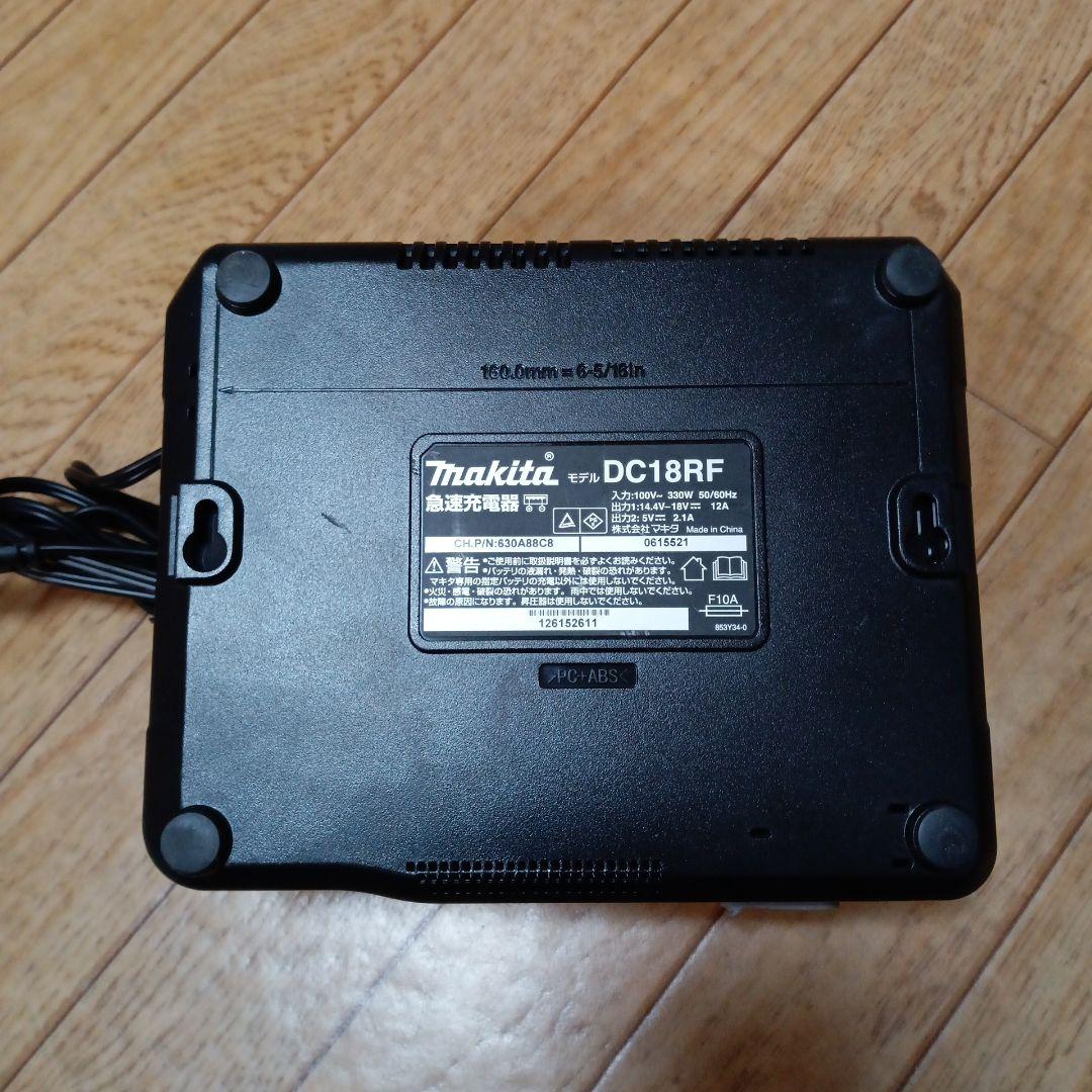 マキタ18V充電式クリーナ CL281FD純正バッテリ、急速充電器、サイクロン付