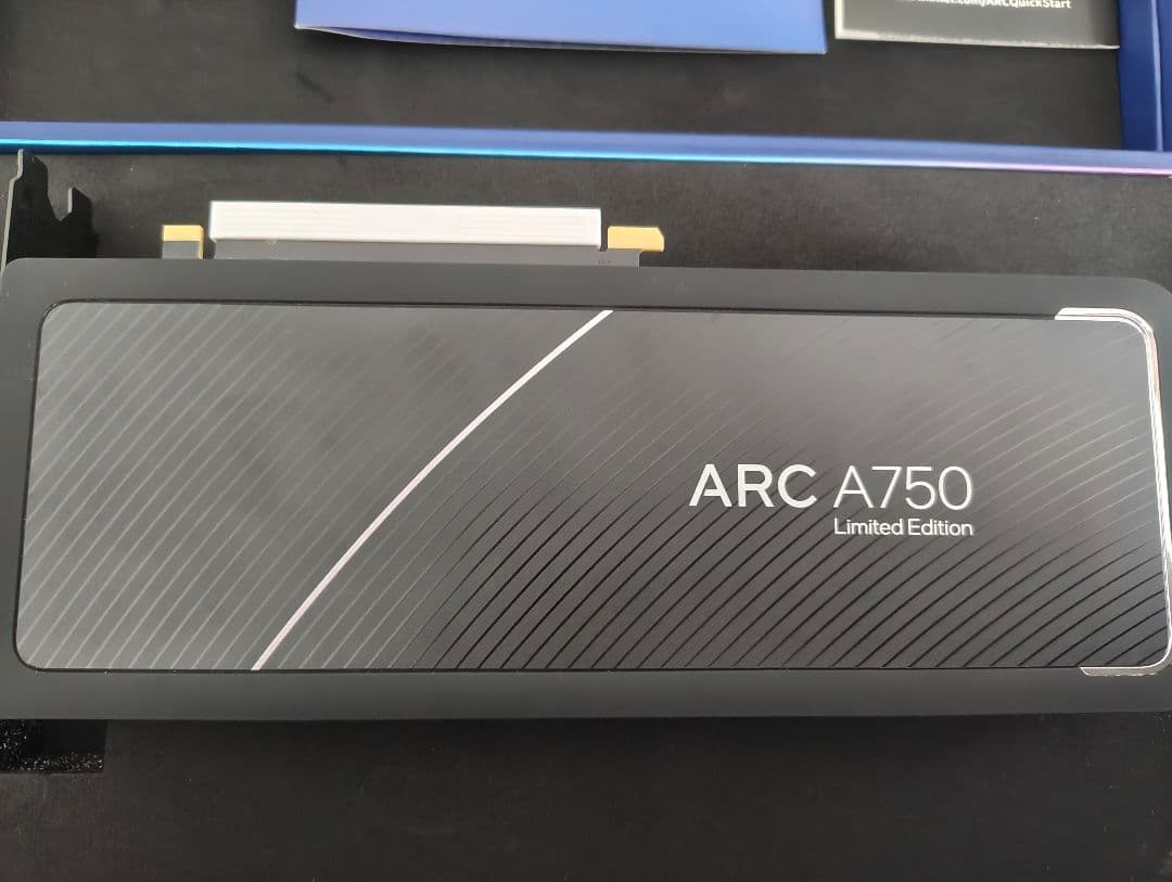 し*お様 Intel ARC A750 Limited Edition グラフィ