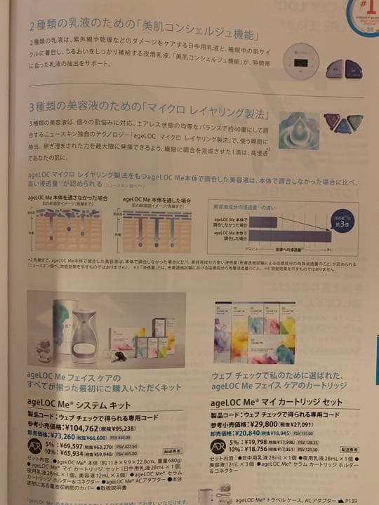 ニュースキン　ageLOC Me本体