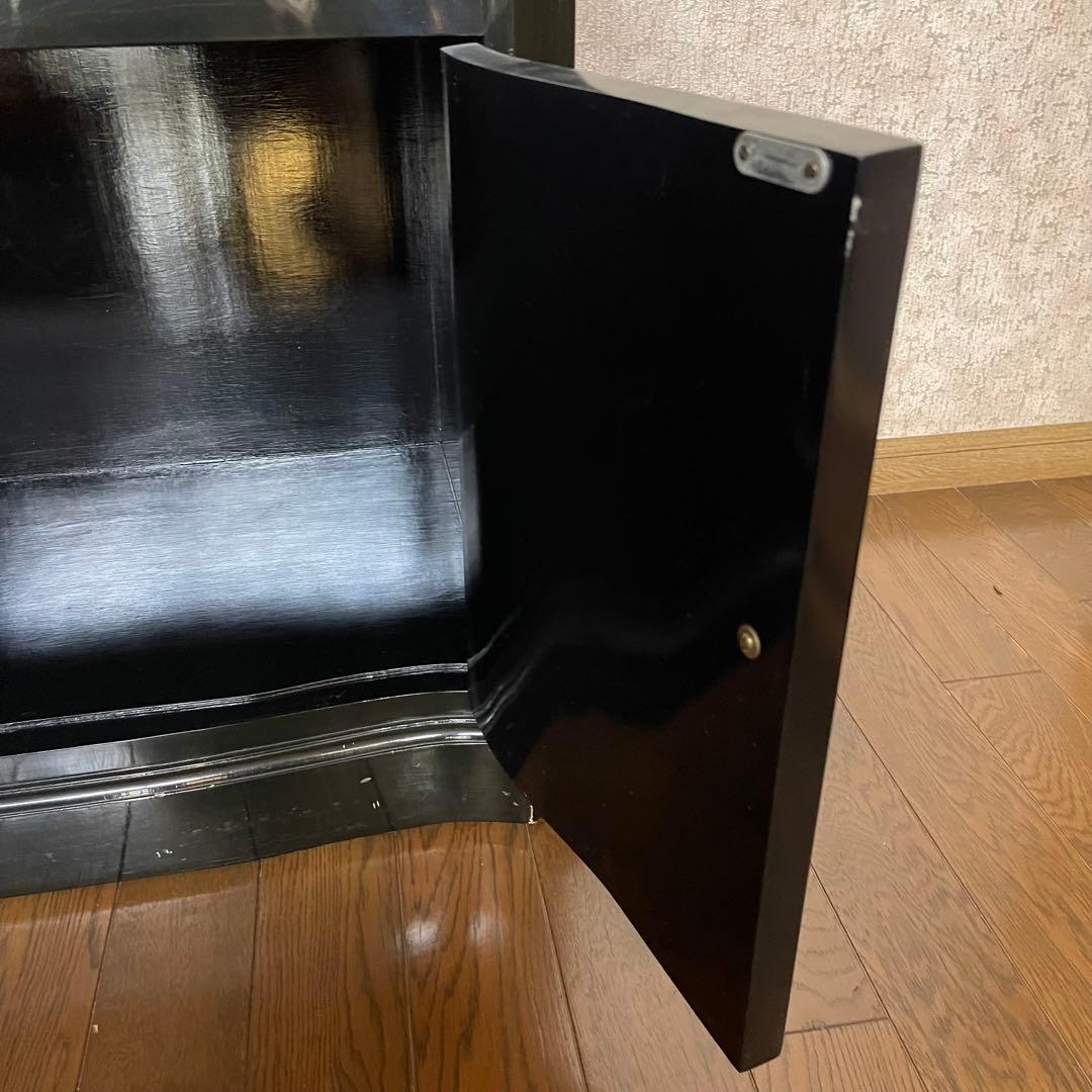 【ヴィンテージ・キャビネット】45X81X77 花柄の装飾箪笥　アジアン家具