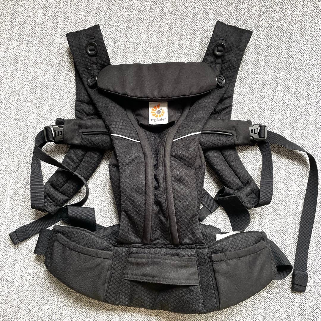 エルゴベビー　ergobaby オムニブリーズ　抱っこ紐　黒　ブラック