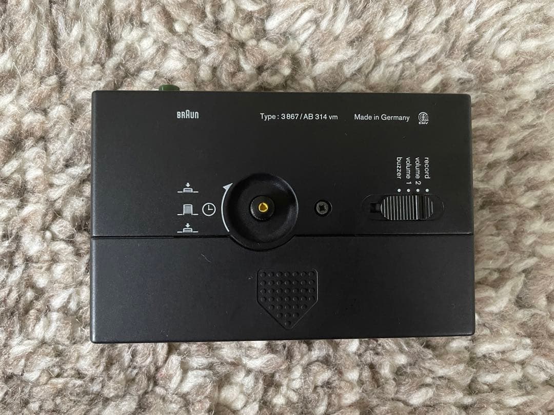 ヴィンテージ　BRAUN 3867/AB315VM ドイツ製　ディーターラムス
