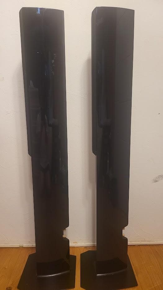 DENON SC-T7L2　トールボーイスピーカー デノン　2台　ブラック②