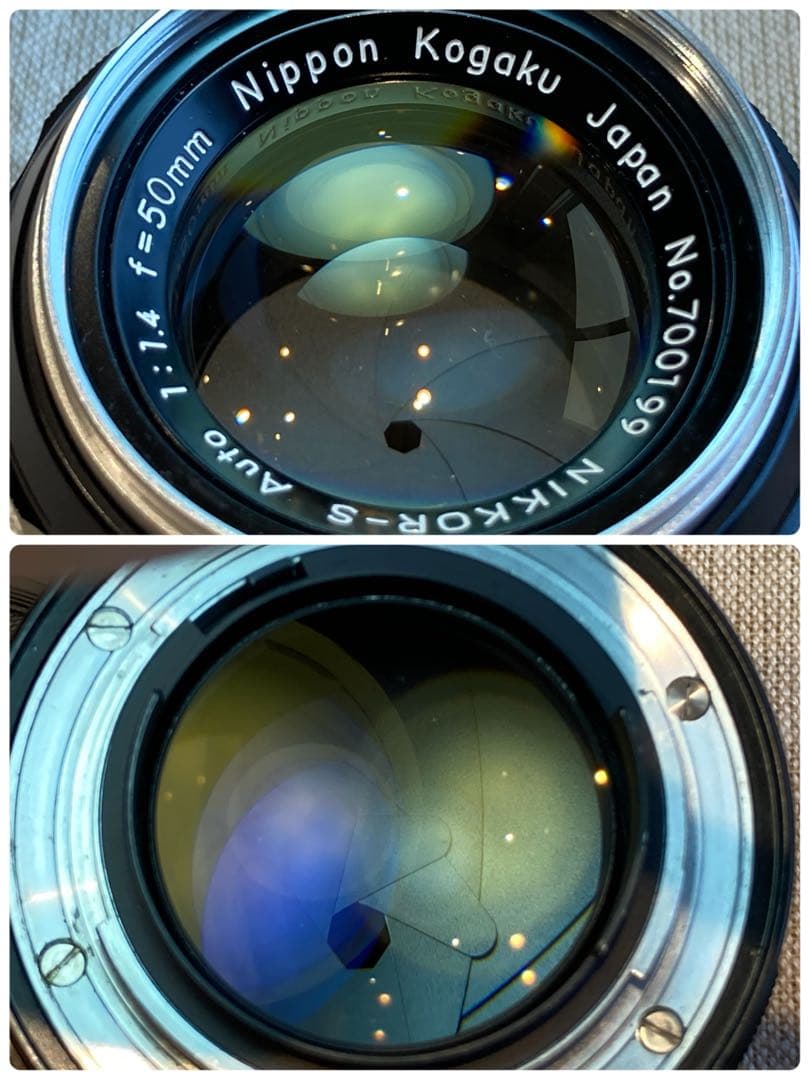 Nikon FTN＊nikkor 50mm f1.4★完動品＊美品＊初期保証