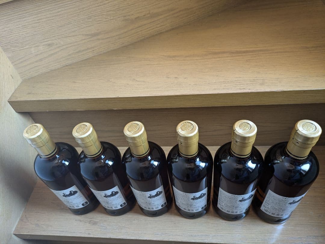 【貴重品】竹鶴ピュアモルトウイスキー　旧ラベル品　 700ml×6本セット