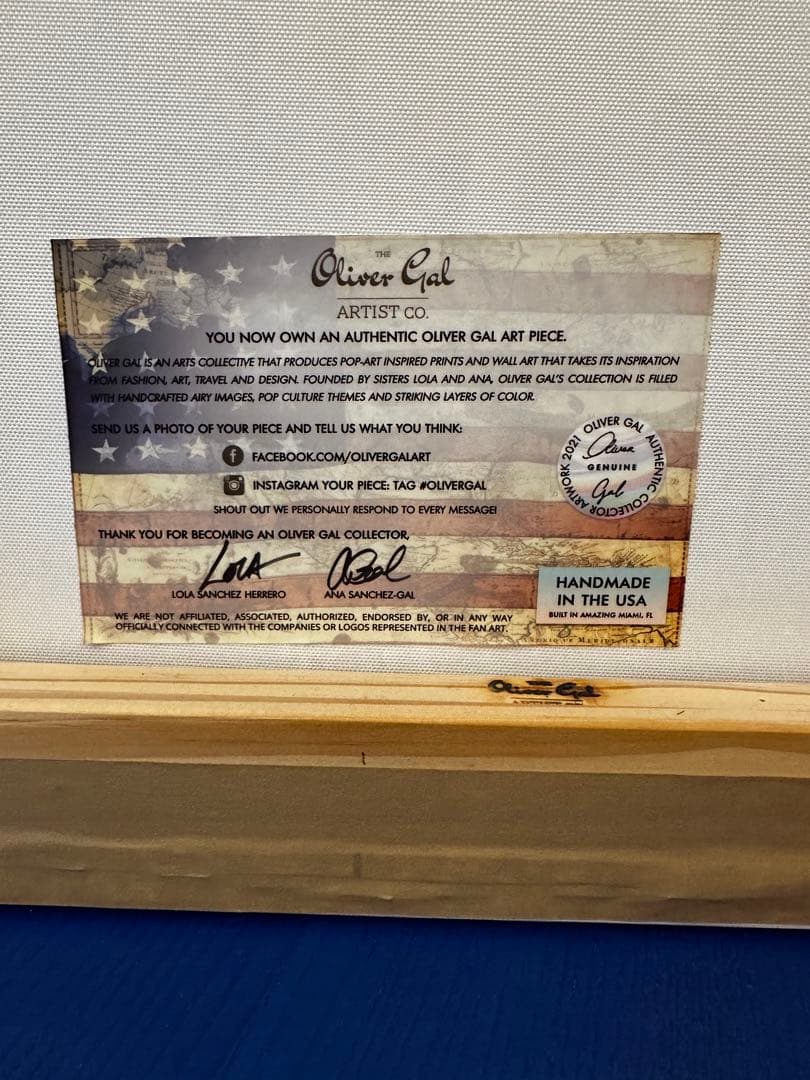 ち*む様 オリバーガル　Oliver Gal 絵画【正規品】