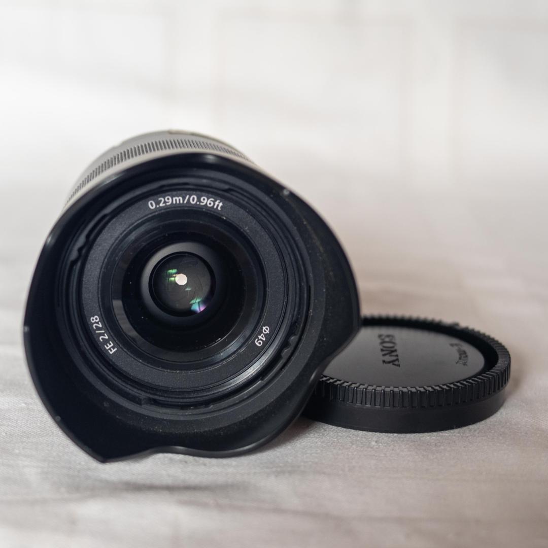 美品！SONY FE 28mm F2 SEL28F20フルサイズ用